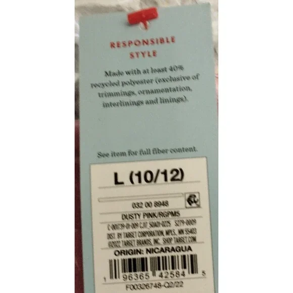 NWT, Cat & Jack Pink T-Shirt W/ Rainbow Girls Size L 10 / 12, Large Short Sleeve - Picture 10 of 10